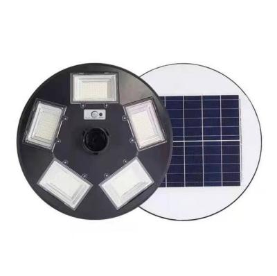 China Garden High Power Intelligent Integrated All In One Motion Sensor Ip66 ABS 300w UFO Solar Street Light for sale