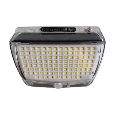 China Outdoor Garden 160Led 3 Yard Energy Saving Barrier Solar Powered Garage Driveways Side Wall Light for sale