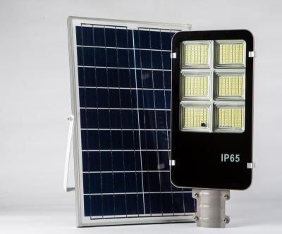 China Warehouse 300 wattage IP65 high power system outdoor smd integrated solar powered solar street lights for sale