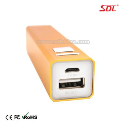 China 2600mAh Mobile Power Bank Power Supply External Battery Pack USB Charger E30 for sale