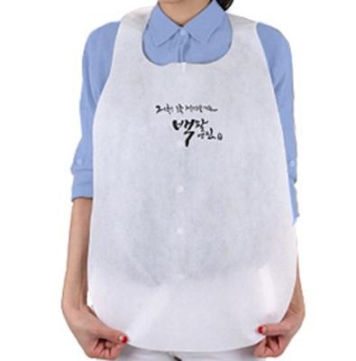 China Wholesale Size Hairstylist Custom Restaurant Kitchen Cheap Waterproof Eco-friendly Cooking Non-woven Apron Bibs for sale