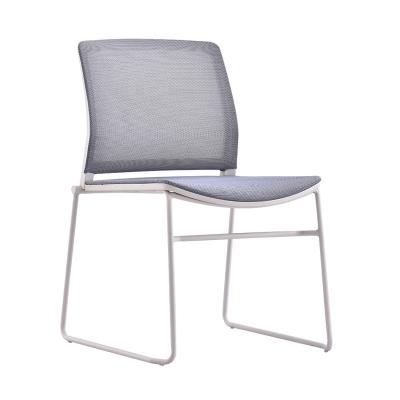 China (Size)Adjustable Armless Arc Office Chair With Support Minimalist Small Size Aftermarket Caster Mesh Swivel Meeting Waiting Chairs for sale