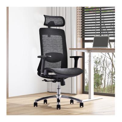 China (Size) Modern Economic Adjustable Lumbar Support Office Executive Adjustable Chair Luxury Mesh Over 400 Pound Chair for sale