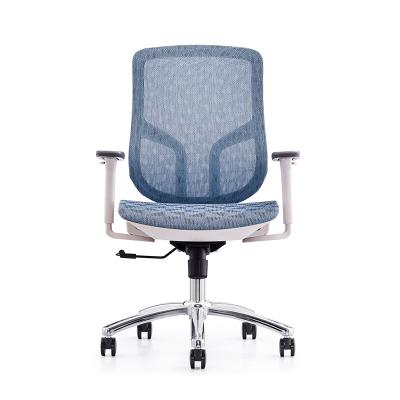 China Wholesale Adjustable Comfortable Adjustable Staff Lift Ergonomic Mesh (Height) Foshan Swivel Conference Visitor Chair for sale