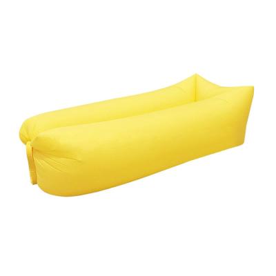 China Outer bag-190T polyester; Waterproof treatment; Inner Bag--Lazy Summer 0.5PE Light Weight Large Inflatable Den Air Sofa Bag for sale