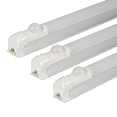 China Hotel T8 Led Parking 1200mm 2ft/3ft/4ft/5ft Infrared Tube Lights Underground Parking 1200mm 2ft/3ft/4ft/5ft Aluminum Tube+PC Body Detection Lighting Lamp for sale