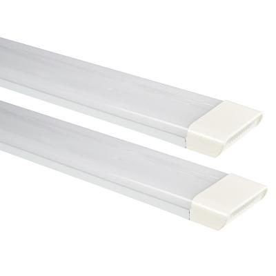 China Office Ceiling Led Purification Lamp Coating Light Thin Wide Housing Fixture 4ft For Shop Lighting 2x18w for sale