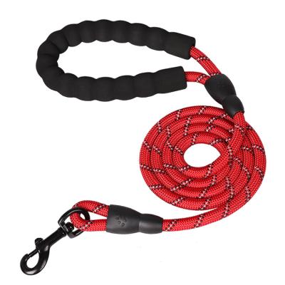 China Large Thoughtful Hot Selling Mountaineering Running Tracking Thoughtful Soft Handle Nylon Rope Dog Leash Lead for sale