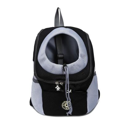 China New Viable Small Large Size Collapsible Dogs Cats Carrier Backpack Portable Pet Travel Backpack for sale