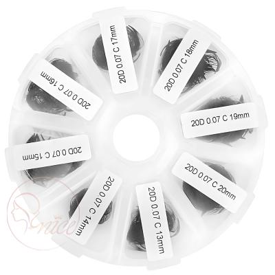 China Good Quality OEM Premade Fans 20D Short Rod Eyelash Extensions 0.07mm C/D Loop 9-16mm Mixed Pack for sale