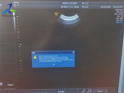 China Van de de Ultrasone klanksonde van GE rab2-5-D 4D van de de Reparatiemotor de Controlemislukkingen Te koop