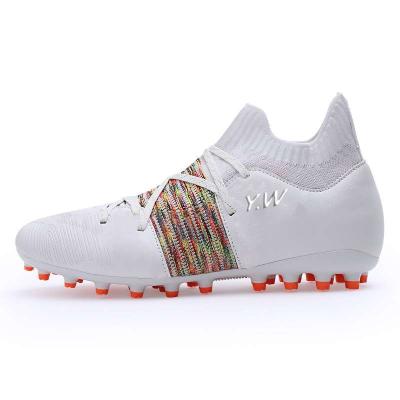 China Wear-resistant New Arrival Broken Nails TF Artificial Turf AG Nails Competition Sports Top Quality Rubber Outsole Indoor Football Shoes Own Log for sale