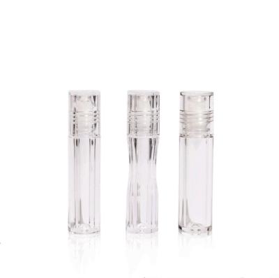 China BEAUTY PACKAGING Cosmetic Bottle Perfume 5ml Roll On Bottle Empty Clear Plastic Bottles for sale