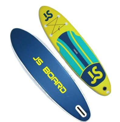 China Portable Water Sports Area EVA Surfing Board Supple Paddleboard Rack Up Paddle Board Inflatable Point PVC Soft Water Fishing Kayak Surfboard for sale