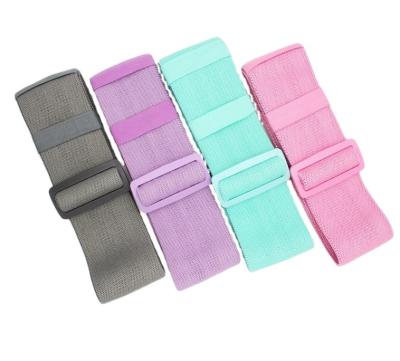 China High Quality Soft Loop Elastic Home Gym Women Fitness Booty Elastic Home Outdoor Wholesale Durable Soft Cloth Tension Bnads Bnads for sale