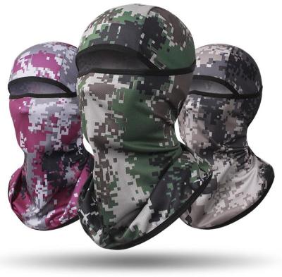 China Full Face Balaclava Camouflage Breathable Tactical Military Paintball Hat Recycling Cycling Increasing Hoods Scarf Snowboarding Ski Mask for sale