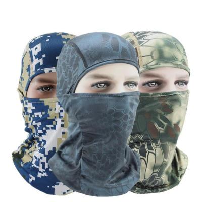 China Outdoor Sports Balaclava Hat Motorcycle Breathable Protective Bike Cycling Full Face Ski Mask Airsoft Helmet Liner Hood Tactical Chief Hats for sale