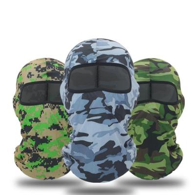 China Breathable Outdoor Camouflage Cycling Riding Proof Ski Masks Balaclava Hat Hood Full Face Face Mask Motorcycle Bike Sports Wind for sale