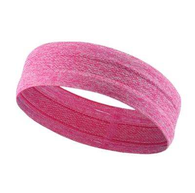 China Breathable Adjustable Elasticity Outdoor Running Cycling Gym Sports Yoga Stretch Hair Bands Anti-Slip Sports Headbands For Women Men for sale