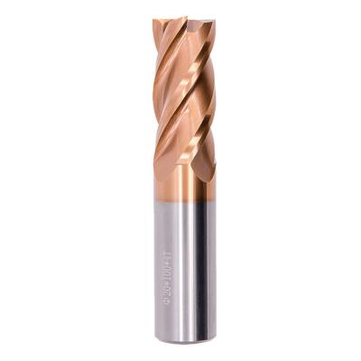 China HUAZHICHUN4 Carbide CNC Flat Mill Carbide Milling Cutter Solid Carbide End Mill Bits Solid Carbide Drill Bits for sale