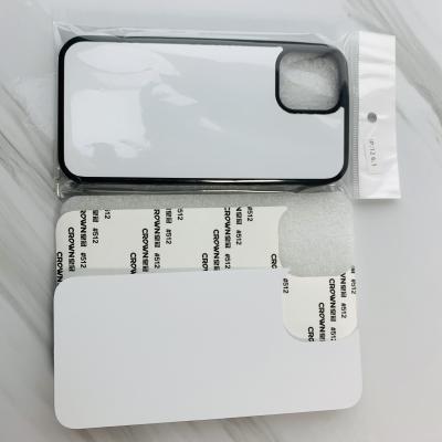 China Promotional Shockproof Halves Empty Transfer Printing Shell Sublimation Mobile Pc Black Phone Case Covers For Iphone 13 for sale