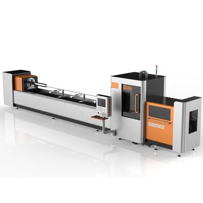 China 2022 Success High End Fiber Pipe Laser Cutting Machine / Low Cost Fiber Laser Cutting Machine Water Cooled for sale