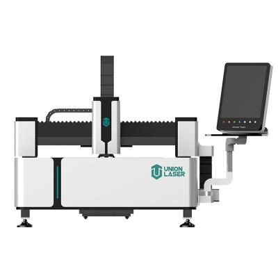 China UL-3015 CNC Fiber Laser Cutting Machine Price 1000W 2000w Water Cooled Steel Laser Cutting Machine for sale