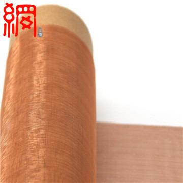 China Pure Copper Woven Filter Mesh And Wire Cloth With Square Hole Openings for sale