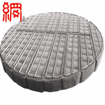 China Mesh Stainless Steel Yarn Mesh Demister Knitting Pads for sale