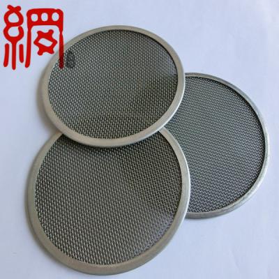 China Circular Food Stainless Steel Filter Disc for sale