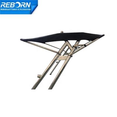 China Reborn Unisex Tower Pro3 Bimini Black Foldable Canopy 2200V For Launch Wakeboard Tower for sale