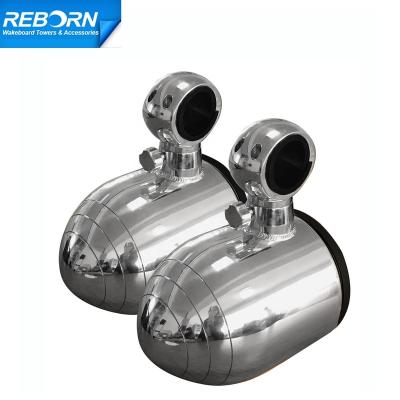 China No Boat Wakeboard Tower Reborn Waterproof Rotary Speaker Polished In Pairs 6 1/2in for sale