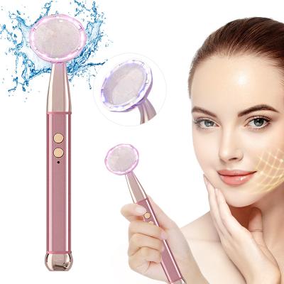 China Factory Wholesale Rose Quartz Face Lift Massager Jade Roller Facial Tools 100% for sale