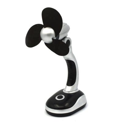 China Wireless Mini Battery Car Powered Adjustable Table Fan With Soft EVA Foam Blades for sale