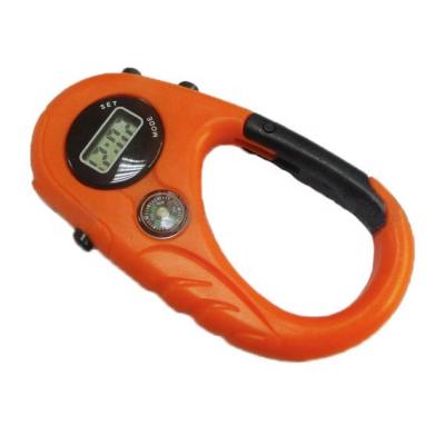 China Alarm Digital Carabiner Alarm Watch with Compass for sale