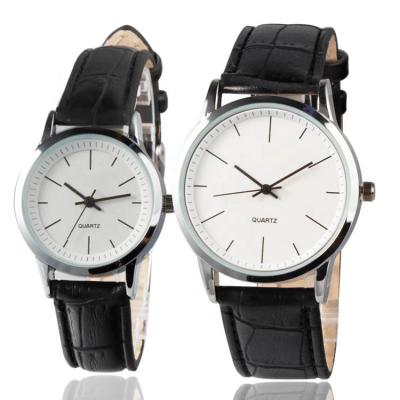 China Water Resistant Cheap Price Lady And Gent Couple Watch For Promotion for sale