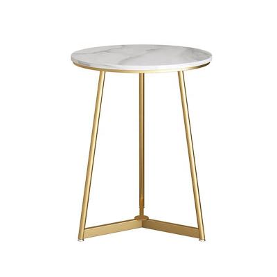 China Hot sale living room expandable coffee and gold side luxury metal table set minimalist black table for sale