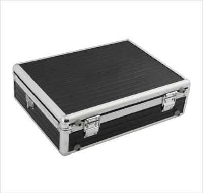 China Portable Aluminum Tattoo Machine Storage Case Travel Tattoo Box Carrying Cases APC007 Customized As Requested for sale