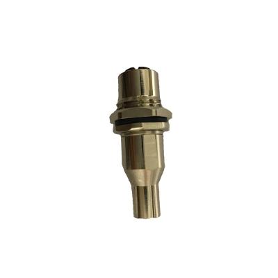 China Automotive M12 Connector With M16 Panel Mount Screw m12 X Code for sale