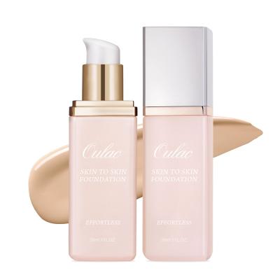 China Moisturizer OULAC SKIN TO PEEL Facial Beauty Cosmetics High Coverage Natural Matte Liquid Foundation Manufacturer for sale