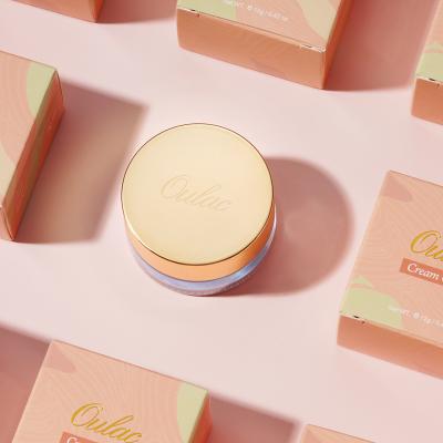 China OULAC Waterproof Skin To Peel Eye Cosmetics Eye Shadow Vegan Makeup Cream Single Cream Cruetly Free Color for sale