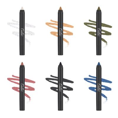 China OULAC High Quality Waterproof Problack Long In Running Eye Makeup Eyeshadow Pencil Cream Shadow Stick for sale