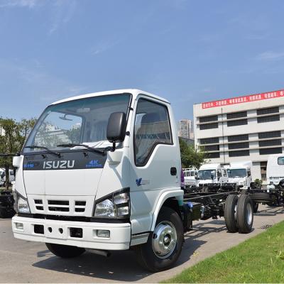 China Isuzu 4 Ton Diesel Cabin 120hp Elf NKR Wide Box Truck 5995*2160*2965 for sale