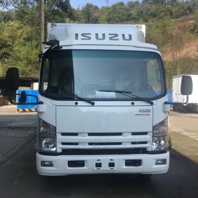 China 4 Ton Cabin 120hp Isuzu Elf NKR Diesel Wide Box Truck 5995*2160*2965 for sale