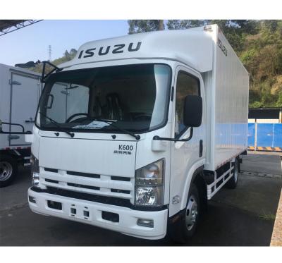 China brand new k600 wide cabin flat bed isuzu 4 ton truck 5995*2160*2965 for sale