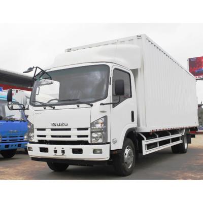 China Factory direct sales ISUZU 4X2 NPR 4KH engine leather cargo truck for sale for sale