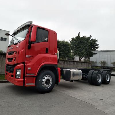 China ISUZU GIGA 6x4 10 wheel heavy tractor truck chassis for sale 8465*2540*3055mm for sale