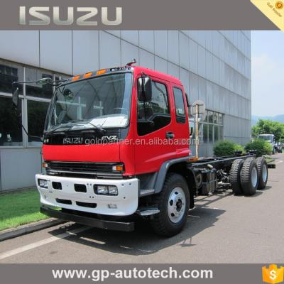 China New ISUZU FVZ 6x4 cargo truck chassis with ISUZU 6HK1 diesel engine 11497X2465X2810 for sale