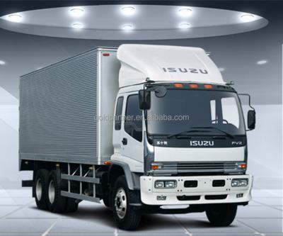 China ISUZU Euro IV 280ps FVZ finished heavy duty truck with van 9600X2490X3950 for sale