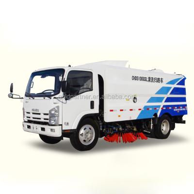 China 3.2m sweeping width ISUZU Road Sweeper Truck for sale 6.5m3 for sale